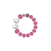 Cherry Blossom Rhodonite & Blizzard Snowflake Phantom Bracelet – 1C4E7E